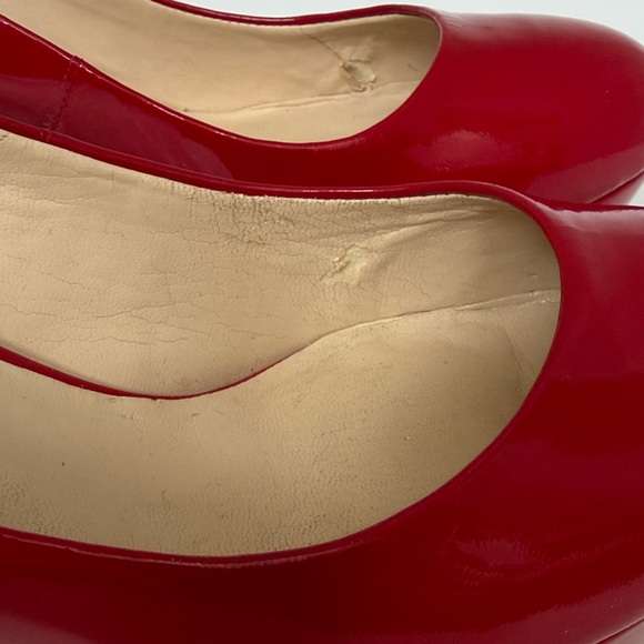 Nine West Red Platform Heels - Picture 7 of 10